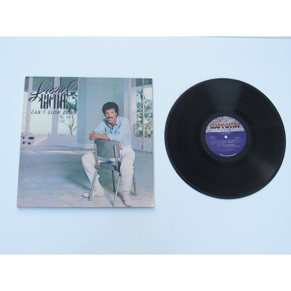 Lionel Richie – Can't Slow Down LP Vinyl Record 1983 Motown R&B Pop Soul 33 RPM